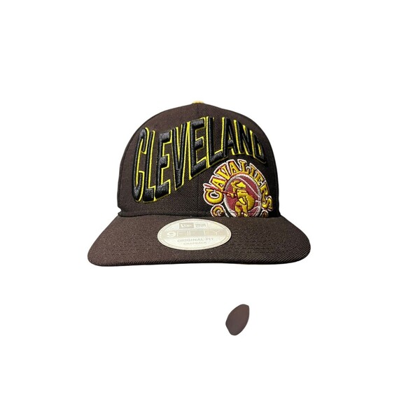 Cleveland Cavaliers New Era SnapBack Cavs Hat Hardwood Classics 9Fifty brown - Picture 1 of 8